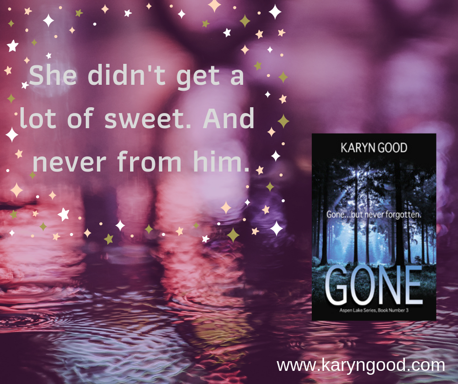 Gone, Romantic Suspense, Karyn Good