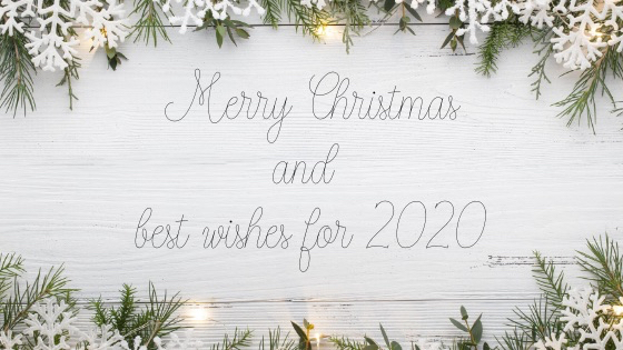 Merry Christmas and best wishes for 202